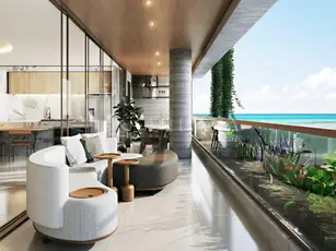 Apartamento 4 suítes e gabinete no Edifício Urban - Jatiúca