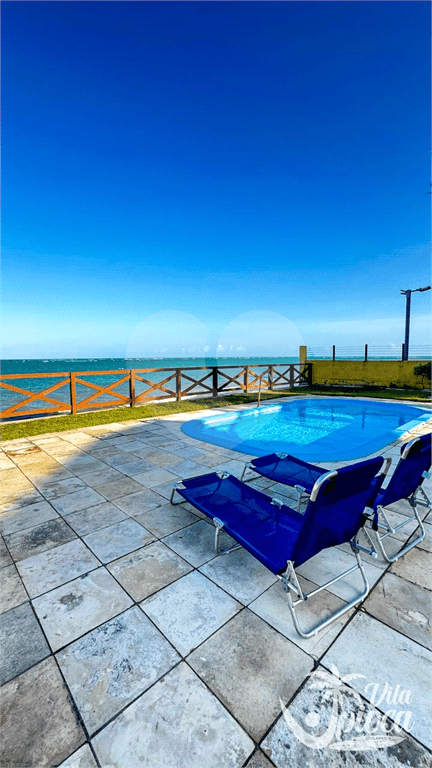 Casa pé na areia com 4 suítes em Ipioca, Maceió - AL