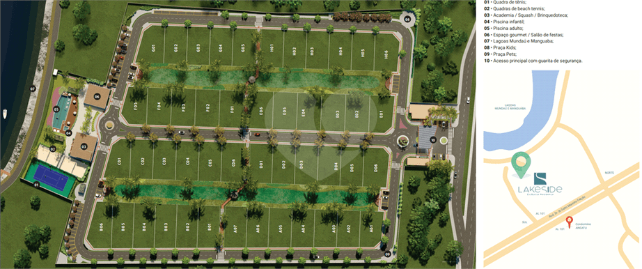 Lote no Condomínio Lakeside Exclusive Residence