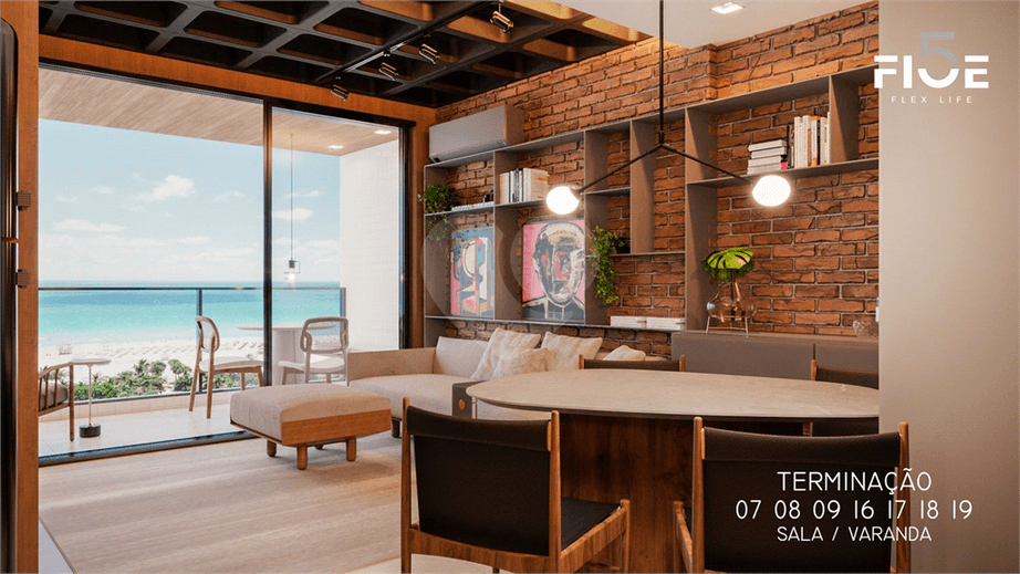 Apartamento à venda com 1 suíte no condomínio Edifício Five, Maceió - AL