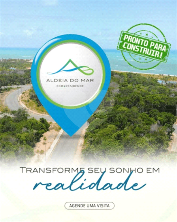Terreno à venda no condomínio Aldeia do Mar Eco Residence