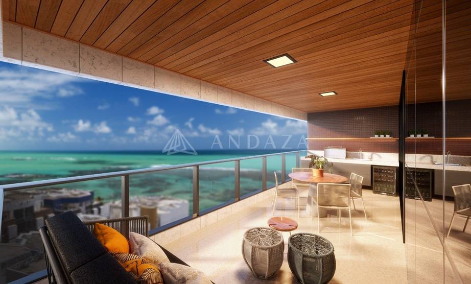 Apartamento com 3 suítes no Edifício Caravaggio - Jatiúca