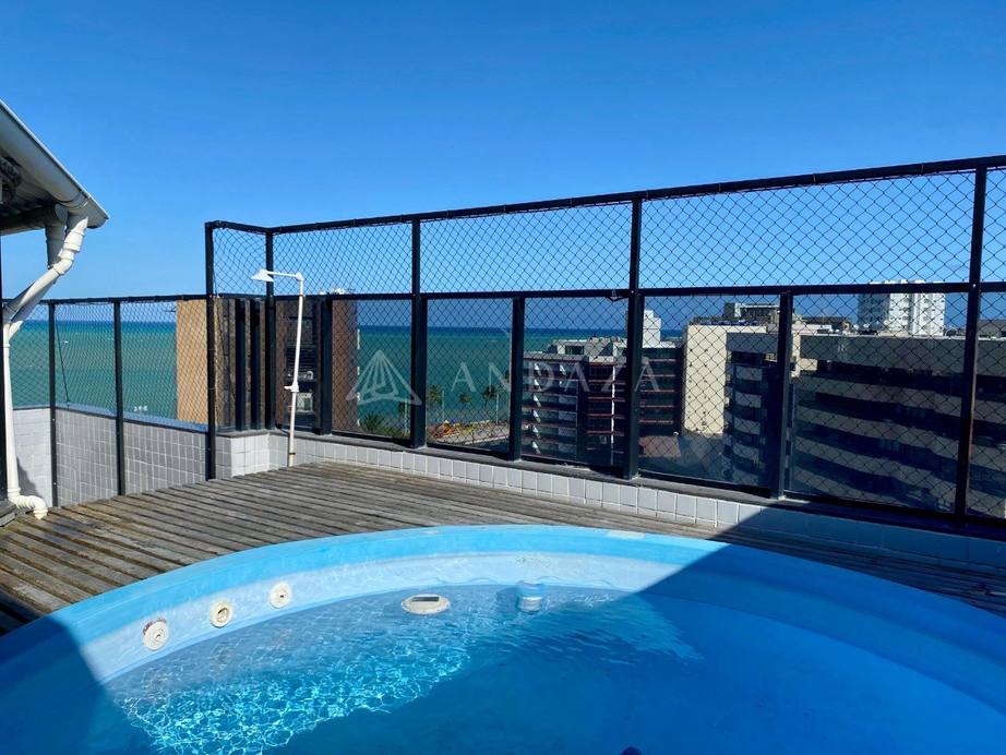 Cobertura Duplex com vista para o mar na Ponta Verde - 3 Qts, 2 Vagas