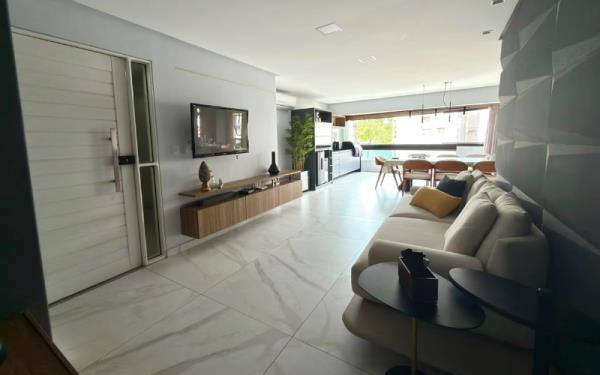 Apartamento de alto padrão no Edifício Cozumel - Jatiúca