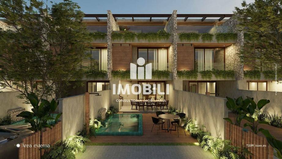 Casa em Condomínio com 4 quartos - Tulum Villas Boutique
